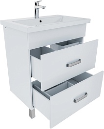 Iddis Тумба под раковину New Custo 70 белая – фотография-2